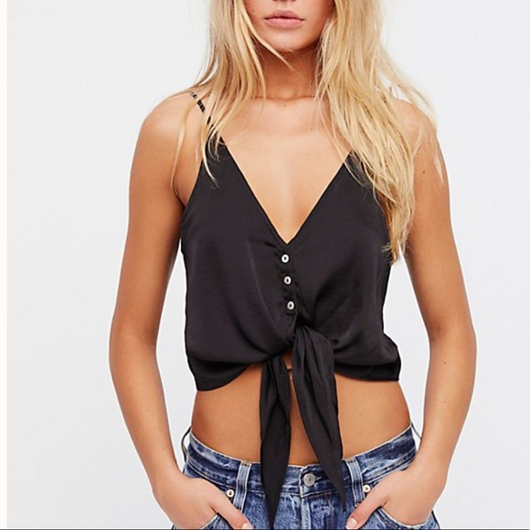 Free People Tops - Free People Two Tie for You Cropped Top